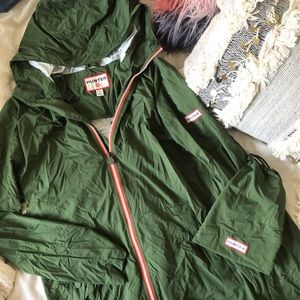 hunter rain jacket
